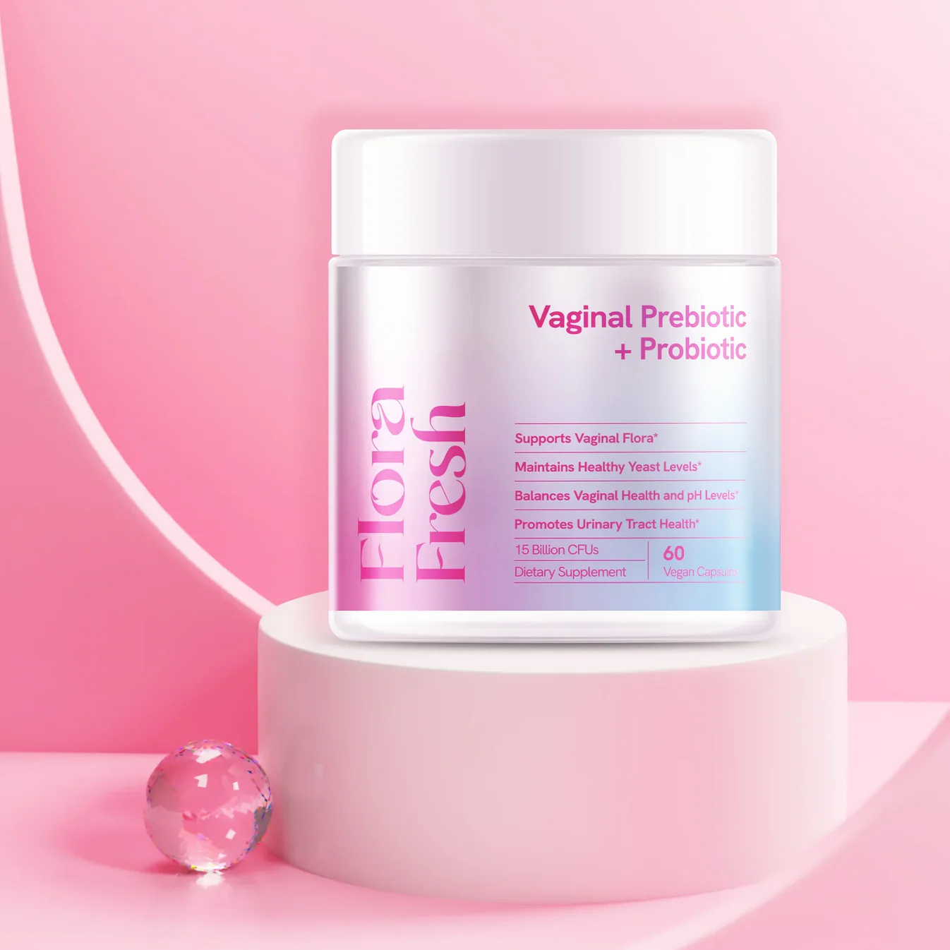 FloraFresh: Vaginal Prebiotic + Probiotic